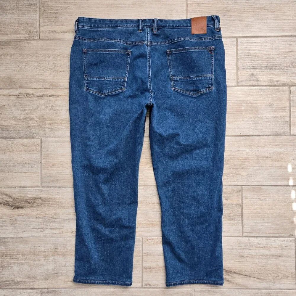 Tommy Bahama Athletic Straight Jeans Men's Medium Wash Everyday Stretch‎ 40W 30L